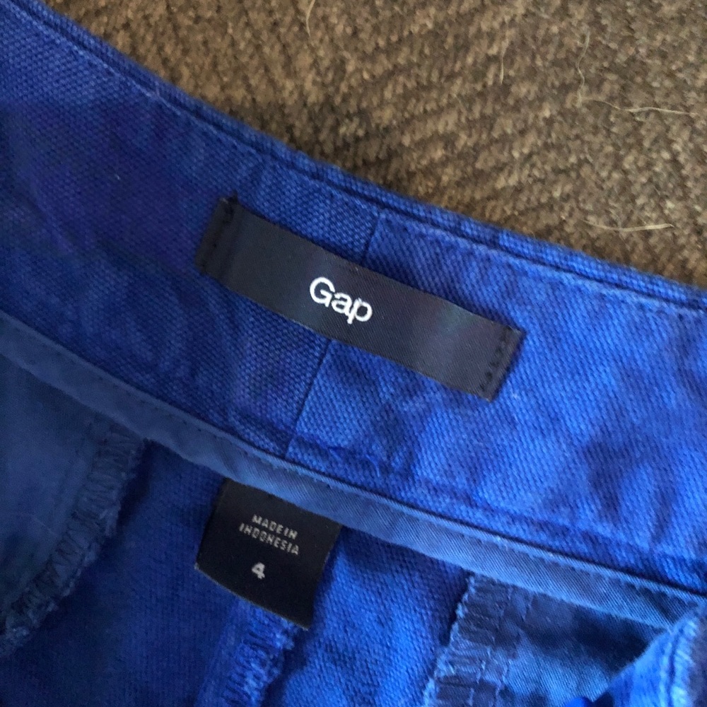Gap Blue linen shorts - Picture 4 of 4